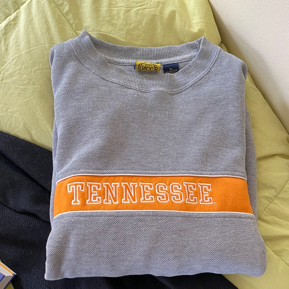 University of Tennessee (UTK) Gray and Orange Sweatshirt